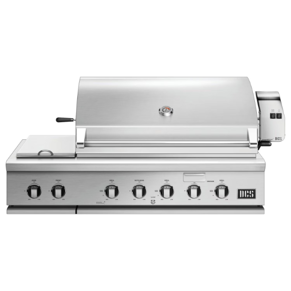 duttpack-3356 DCS Series 7 48-Inch Built-In Propane Gas Grill With Double Side Burner & Rotisserie - BH1-48RS-L - Image 1