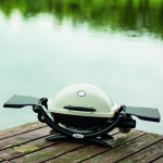 Weber Q 1200 Portable Propane Gas Grill - Titanium - 51060001 - Image 3