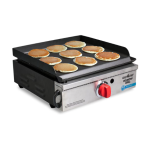 Camp Chef VersaTop 250 Single Burner Portable Flat Top Propane Gas Grill - FTG250