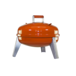 Americana 21-Inch Painted Steel Wherever Portable Charcoal/Electric Grill - Orange By Meco 2130.4.281