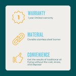 Charbroil The Big Easy Outdoor Air Fryer - 24102165 - Image 12