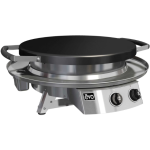 Evo Professional Tabletop Flattop Propane Gas Grill - 10-0021-LP