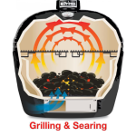 Primo Oval Junior 200 Ceramic Kamado Grill On GO Portable Carrier With Stainless Steel Grates - PGCJRH - Image 10