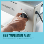 Charbroil Bistro Pro 180 Electric Grill - Tabletop Black - 25302149 - Image 8