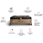 Fire & Flavor HERO Charcoal Grill System - FFG3 - Image 10