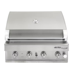 Turbo Elite 32-Inch 4-Burner Built-In Propane Gas Grill With Rear Infrared Burner - BTE3221BLP