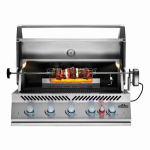 Napoleon 700 Series 5-Burner 38-Inch Built-In Natural Gas Grill w/ Rotisserie & SafetyGlow - BIG38RBNSS-1 - Image 5