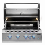 Napoleon 700 Series 5-Burner 32-Inch Built-In Natural Gas Grill w/ Rotisserie & SafetyGlow - BIG32RBNSS-1 - Image 8