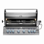 Napoleon 700 Series 5-Burner 44-Inch Built-In Natural Gas Grill w/ Rotisserie & SafetyGlow - BIG44RBNSS-1 - Image 6