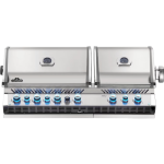 Napoleon Legacy Prestige PRO 825 5-Burner Built-in Natural Gas Grill w/ Rotisserie & Power Burner- BIPRO825RBINSS-3