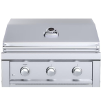 Sunstone Ruby 30-in 3-Burner Built-In Natural Gas Grill - Ruby3B-NG