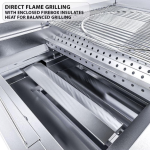 Sunstone Ruby 30-in 3-Burner Built-In Natural Gas Grill - Ruby3B-NG - Image 4