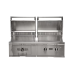 Coyote 50-in Built-In Natural Gas / Charcoal Grill - C3HY50NG