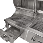 Coyote 50-in Built-In Natural Gas / Charcoal Grill - C3HY50NG - Image 4
