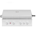 Summerset TRL Pro 40-in 4 Burner Built-In Natural Gas Grill w/ Rear Infrared Burner & Rotisserie Kit - TRLPRO40 - Image 2