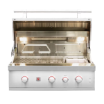 Summerset Quest 36-in 2 Burner Built-In Natural Gas Grill w/ Rear Infrared Burner, Rotisserie Kit, & Drop-In Griddle Plate - QST36-NG - Image 4