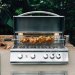 Summerset Sizzler Pro 40-in 5 Burner Built-In Natural Gas Grill w/ Rear Infrared Burner - SZRPRO40 - Image 4