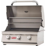 Bull Steer Premium 25-Inch 3-Burner Built-In Propane Gas Grill - 69008 - Image 3