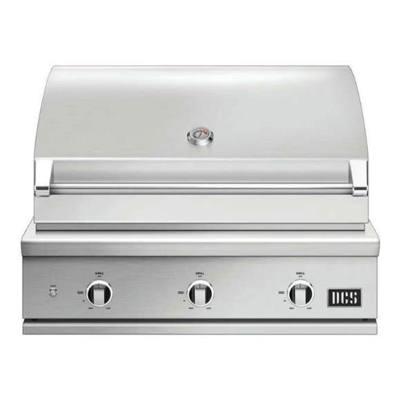 duttpack-34472 DCS Series 9 36-in 3 Burner Built-In Propane Gas Grill w/ Charcoal Smoker Box - BE1-36C-L - Image 1