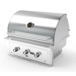 Wildfire Ranch Pro 30-in 2 Burner Built-In SS Natural Gas Grill - WFPRO30G-SS-NG - Image 2
