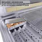 Sunstone Ruby 42-in 5-Burner Built-In Propane Grill w/ Rotisserie - Ruby5BIR-LP - Image 7