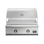 DCS Series 7 30-in 2 Burner Built-In Natural Gas Grill w/ Integrated Smoker Box & Independent Burner - BH1-30-N