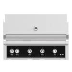 Hestan 42-Inch Built-In Natural Gas Grill W/ Rotisserie - Stealth - GABR42-NG-BK