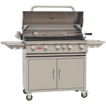 Bull Brahma 38-Inch 5-Burner Propane Gas Grill W/ Rotisserie - 55000 - Image 2