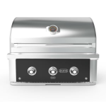 Wildfire Ranch Pro 30-in 2 Burner Built-In Black 304 SS Propane Grill - WFPRO30G-BSS-LP