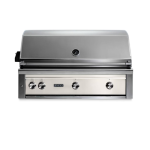Lynx Professional 42 Inch Built-In Propane Grill w/ One Infrared Trident Burner & Rotisserie in Glacier - L42TR-GLLP
