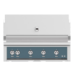 Hestan 42-Inch Built-In Propane Gas Grill W/ Sear Burner & Rotisserie - Pacific Fog - GMBR42-LP-GG