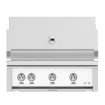 Hestan 36-Inch Built-In Natural Gas Grill W/ Rotisserie - Froth - GABR36-NG-WH