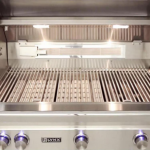 Lynx Professional 36 Inch Built-In Natural Gas Grill w/ One Infrared Trident Burner & Rotisserie in Glacier - L36TR-GLNG - Image 13