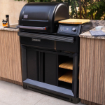 Traeger All-New Timberline Wi-Fi Controlled Wood Pellet Grill W/ WiFire & Built-In Trim Kit - TBB86RLG - Image 2