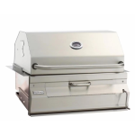 Fire Magic Legacy 30-Inch Built-In Smoker Charcoal Grill - 14-SC01C-A