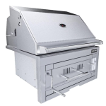 Sunstone Series 28 Inch Single Zone 304 Stainless Steel Charcoal Grill - SUNCHSZ28 - Image 2