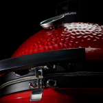 Kamado Joe Big Joe III 24-inch Standalone Charcoal Grill in Red,  Grill Gripper, and Ash Tool - KJ15040821 - Image 7