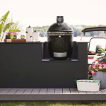 Lynx 18 Inch Built-In Ceramic Kamado Charcoal Grill - Black - LCGRBK - Image 3