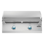 Napoleon Built-In 700 Series 32 Inch Natural Gas Griddle - BIG32FTNSS