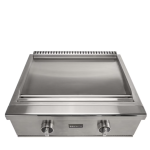 Coyote 30-in Built-In Natural Gas Flat Top Grill w/ Safety Valve- C3FTG30NG - Image 2