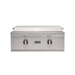 Coyote 30-in Built-In Natural Gas Flat Top Grill w/ Safety Valve- C3FTG30NG - Image 3