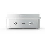 Wildfire Ranch Pro 30-in 2 Burner Built-In 304 SS Natural Gas Griddle - WFPRO30GRD-SS-NG