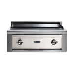 Lynx Asado 30 Inch Built-In Propane Flat Top Grill in Glacier - L30AG-GLLP