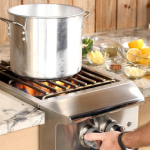 Blaze Professional LUX Built-In Propane Gas High Performance Power Burner w/ Wok Ring & Stainless Steel Lid - BLZ-PROPB-LP - Image 2