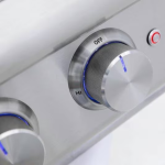 Blaze LTE+ Built-In Propane Gas High Performance Power Burner w/ Wok Ring & Stainless Steel Lid - BLZ-PBLTE3-LP - Image 3