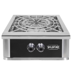 Wildfire Ranch Pro 24-in Black 304 SS Natural Gas Power Burner - WFPOWBRN-BSS-NG - Image 2