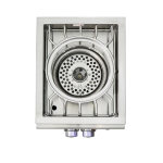 RCS Pro Series Built-In Power Burner W/ Stainless Steel Lid - Propane - RSB3ALP - Image 6