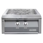 Alfresco 24-Inch Natural Gas Versa Power Cooking System in Signal Gray - AXEVP-NG-S7004