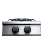 Kalamazoo K-CKTPW Built-In Cooktop w/ Power Wok Burner - Natural Gas - Marine-Grade - K-CKTPW-3-1-NA-NG-M6