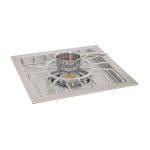 Alfresco 24-Inch Natural Gas Versa Power Cooking System in Signal White Matte - AXEVP-NG-SM9003 - Image 3